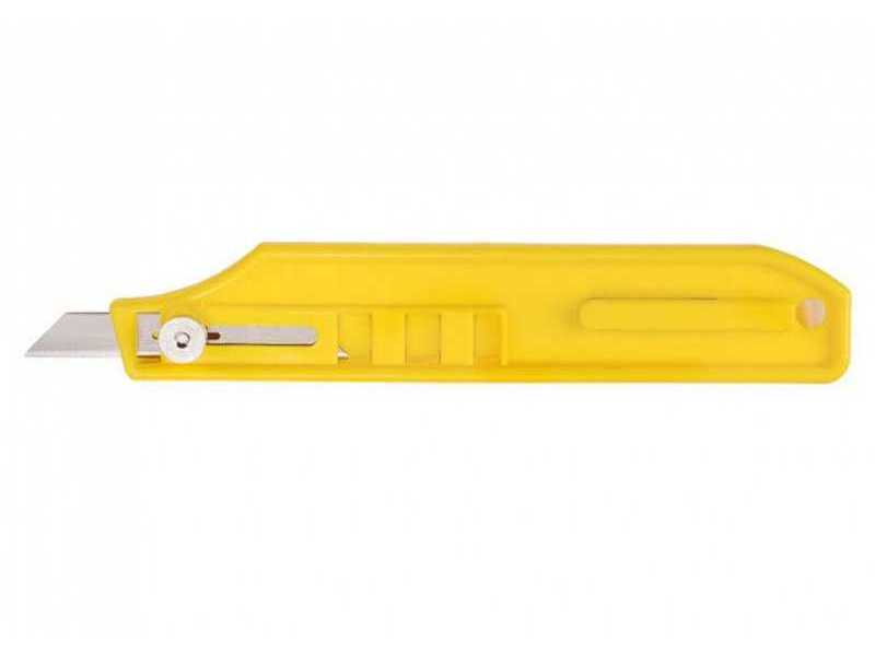 Carded K8 Flat Yellow Handle Lt. Duty Knife - image 1