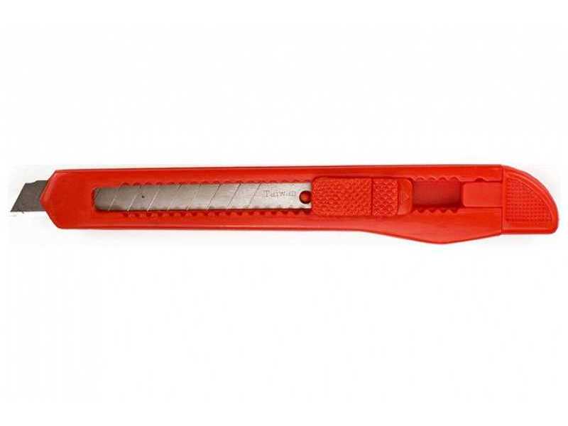 Carded K10 Lt. Duty Flat Plastic Snap Blade Knife 13pt - image 1