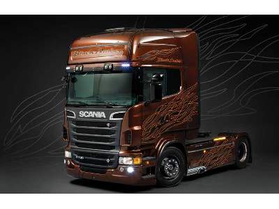 Scania R730 Black Amber - image 1