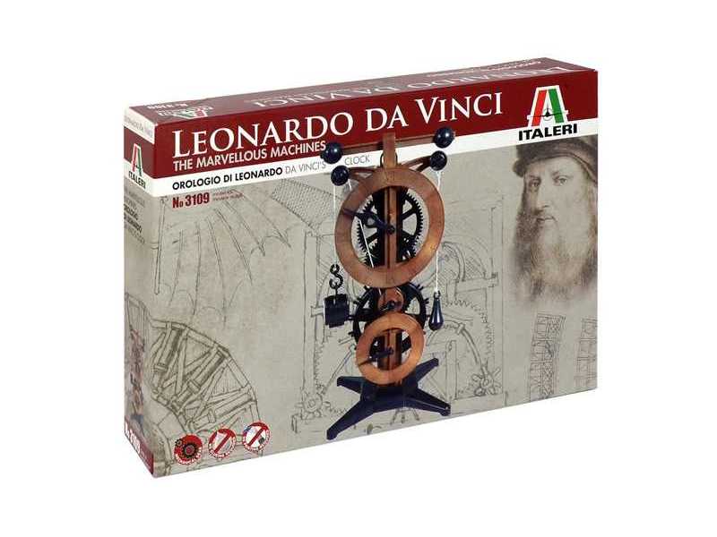 Leonardo Da Vinci - zegar - image 1