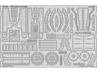 A-6A undercarriage 1/32 - Trumpeter - image 1