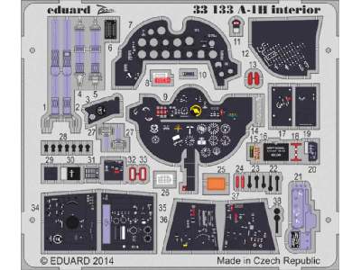 A-1H interior S. A. 1/32 - Trumpeter - image 1