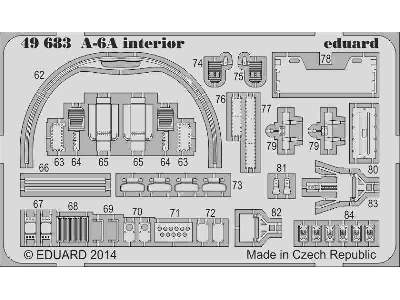 A-6A interior S. A. 1/48 - Hobby Boss - image 3