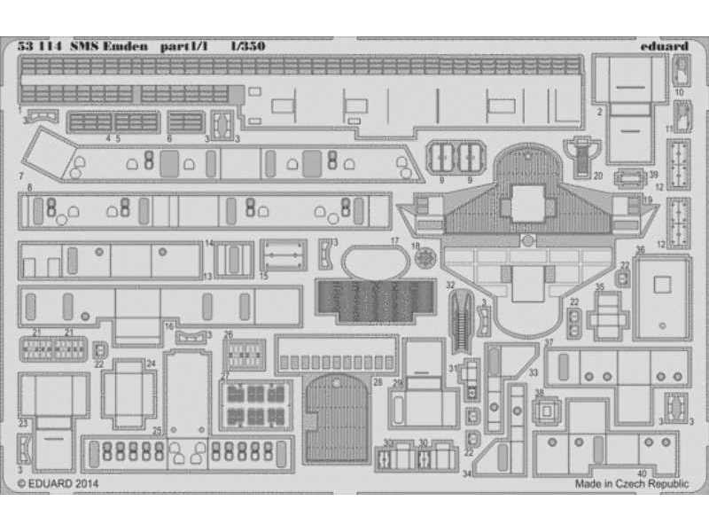 SMS Emden part 1 1/350 - Revell - image 1