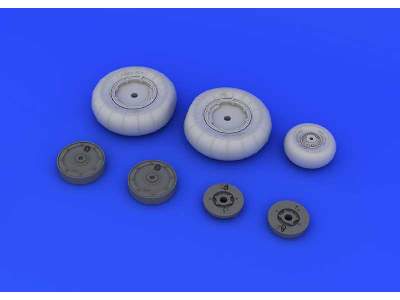 Bf 109G-10 wheels 1/32 - Revell - image 5