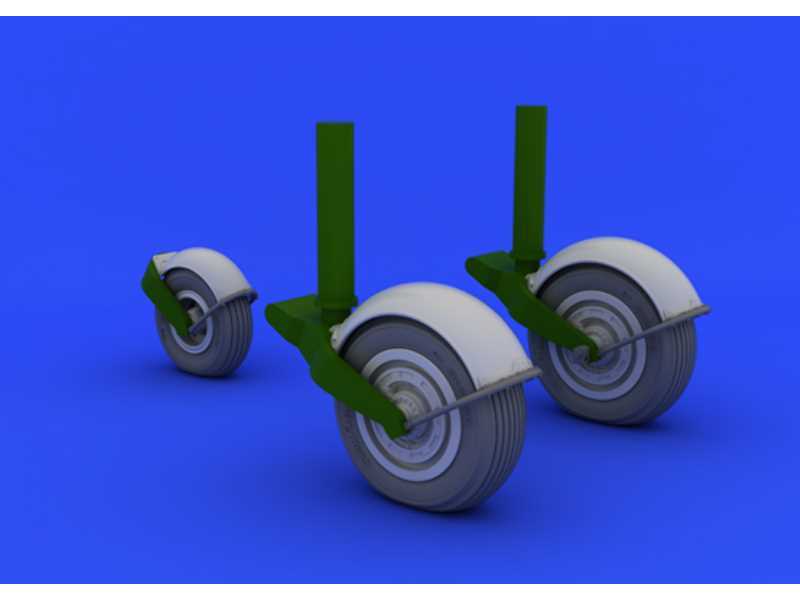 Meteor F.4 wheels 1/32 - Hk Models - image 1