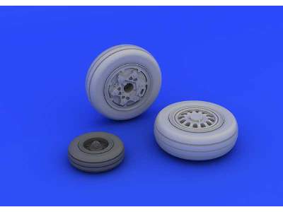 F-16CJ Block 50 wheels 1/72 - Tamiya - image 3