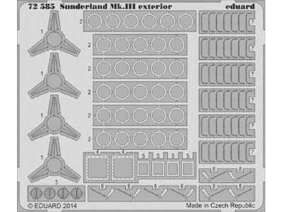 Sunderland Mk. III exterior 1/72 - Italeri - image 1
