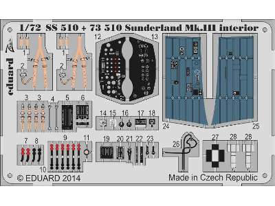 Sunderland Mk. III interior S. A. 1/72 - Italeri - image 2