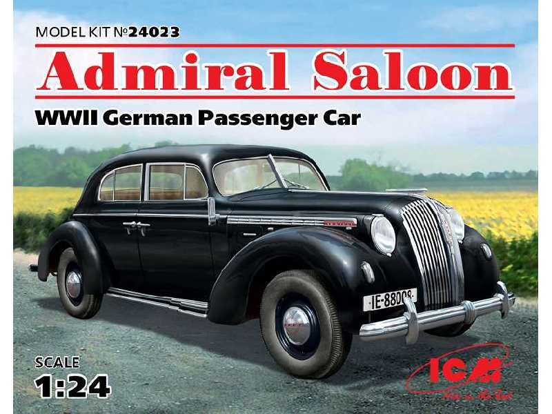 Admiral Saloon - WWII German Passenger Car - image 1