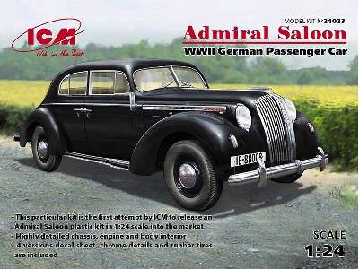 Admiral Saloon - WWII German Passenger Car - image 20