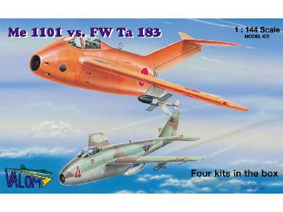 Messerschmitt Me1101 vs. Focke-Wulf FW Ta 183 - image 1