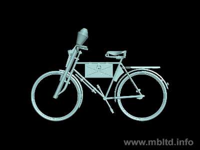 German military bicycle, WW II era - image 26