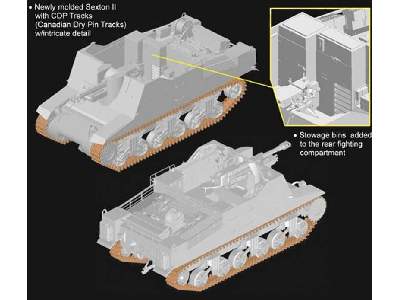 Sexton II Late Production, Canadian Army - Smart Kit - image 6