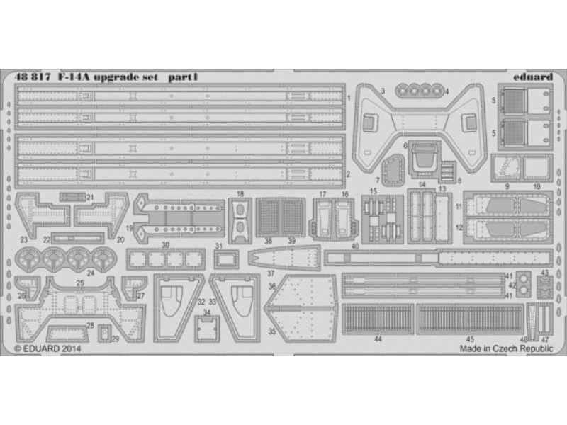 F-14A upgrade set 1/48 - Eduard - image 1