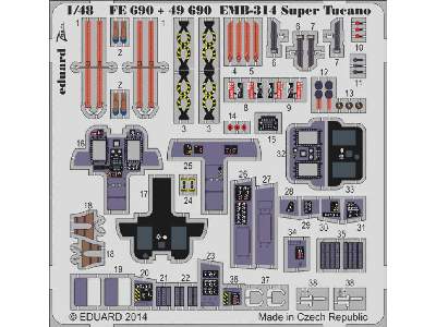 EMB-314 Super Tucano S. A. 1/48 - Hobby Boss - image 2