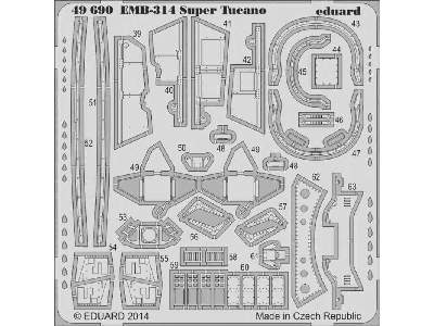 EMB-314 Super Tucano S. A. 1/48 - Hobby Boss - image 3