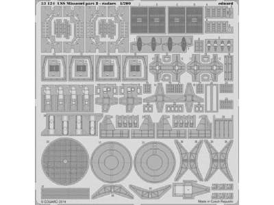 USS Missouri part 8 - radars 1/200 - Trumpeter - image 1