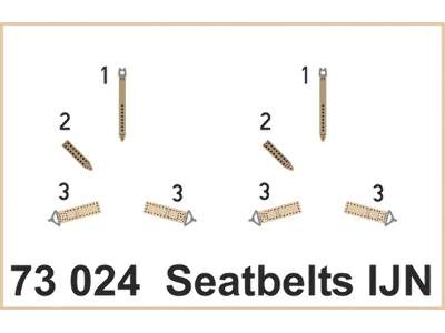 Seatbelts IJN SUPER FABRIC 1/72 - image 1