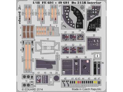 Do 215B interior S. A. 1/48 - Icm - image 1