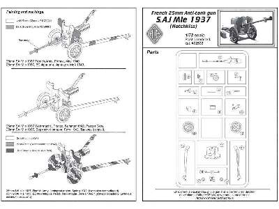 French 25mm Anti-tank gun S.A.L. Mle 1937 - image 3