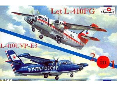 Let L-410FG & L-410UVP-E3 Czechoslovakia, Russian - image 1