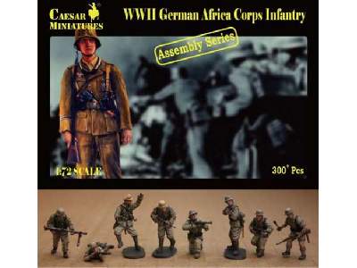 WWII German Afrika Korps Infantry - image 1