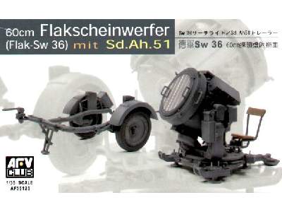 60 cm Flakscheinwerfer (Flak-Sw 36) mit Sd.Ah.51 - image 1