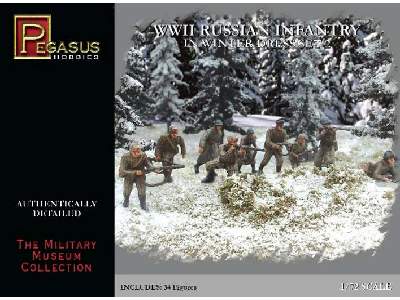 WWII Russian Infantry in Winter Dress Set 2 - image 1