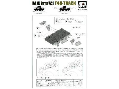 Gasienice plastikowe - M4 Sherman / M3 Lee tank VVSS   - image 2