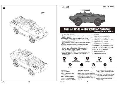 Russian 9P148 Konkurs (BRDM-2 Spandrel) - image 2