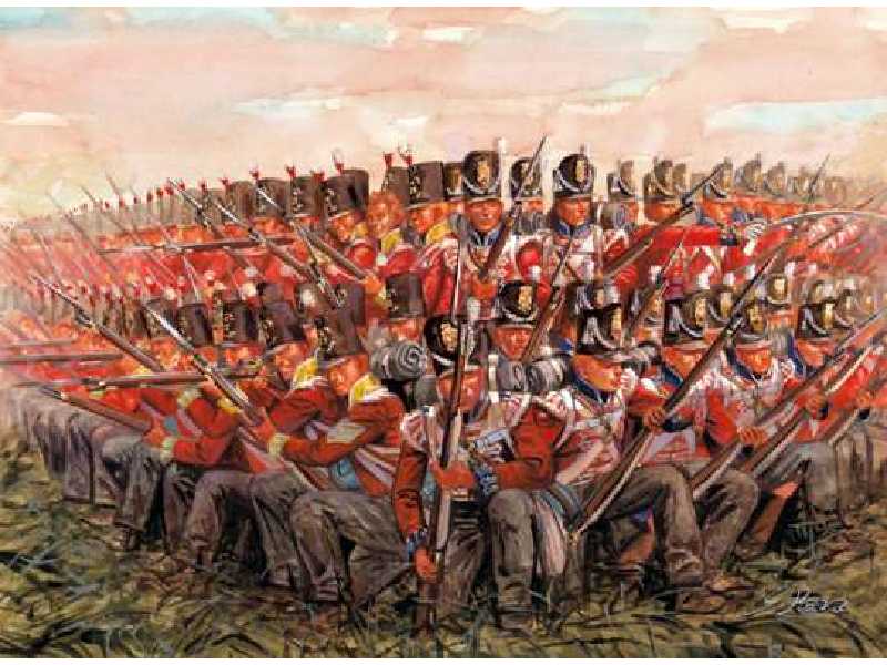 Figures - Piechota Angielska - Wojny Napoleonskie - 1815 r. - image 1