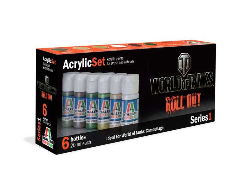 World of Tanks - Acriylic Set Series 1 - 6 pcs. - image 1