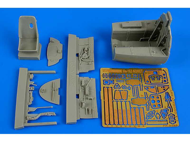 Me 163B Komet cockpit set - Meng - image 1