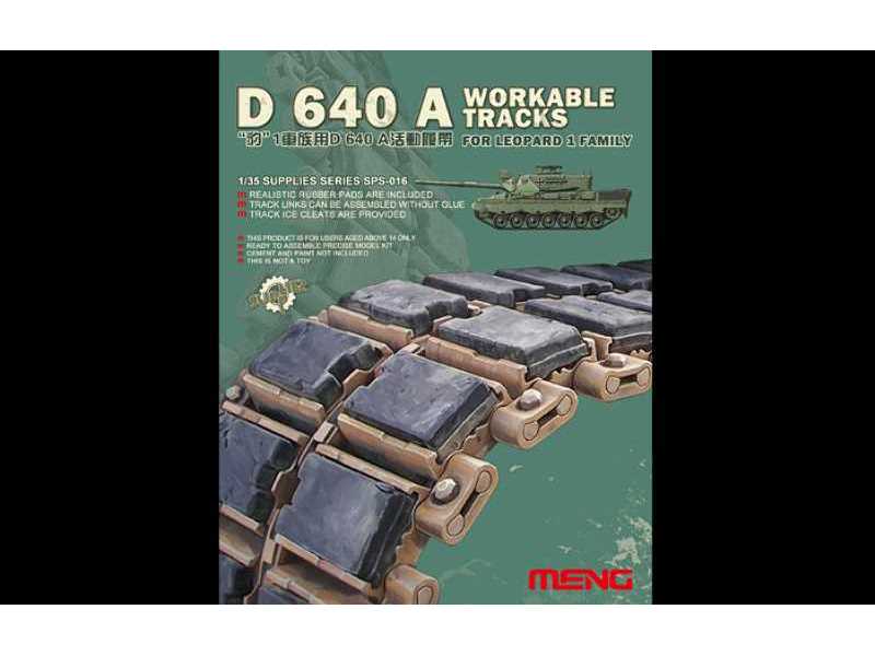 D 640 A Workable Tracks for Leopard 1 Family - image 1