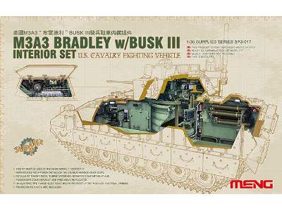 Fighting Vehicle M2A3 Bradley w/BUSK III Interior Set - image 1