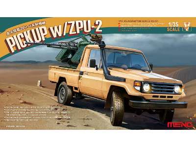 Pick Up w/ZPU-2 AA Gun - image 1