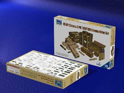 US M1 57mm & 6PR 7cwt (BR) Ammunition Set (Model kits x4) - image 2