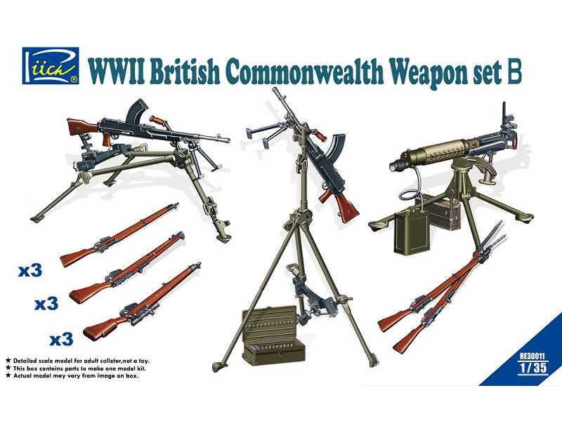 WW2 British & Commonwealth Weapon Set B - image 1