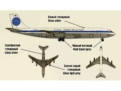 Boeing 707 American medium-haul airliner, Pan American - image 3