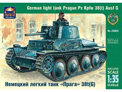 German light tank Prague Pz Kpfw 38(t) Ausf G - image 1