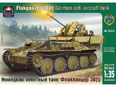 Flakpanzer 38(t) German anti-aircraft tank - image 1