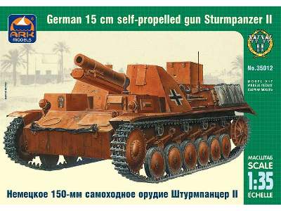 Sturmpanzer II German 15 cm self-propelled gun - image 1