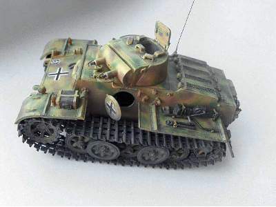 German light tank Pz Kpfw I Ausf F - image 2
