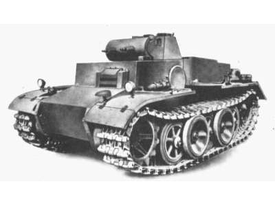 German light tank Pz Kpfw I Ausf F - image 9