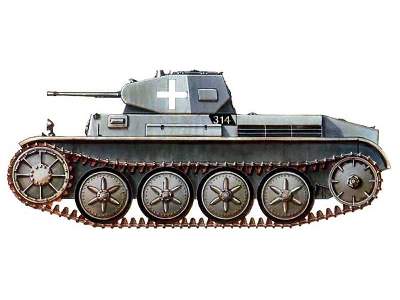 Pz.Kpfw.II Ausf.D German light tank - image 4