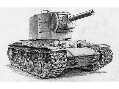 KV-2 Russian heavy tank, early version - image 10