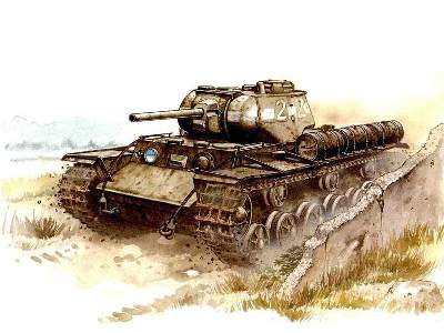 KV-1S Russian high-speed heavy tank - image 15