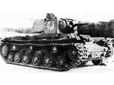 Russian heavy flamethrower tank KV-8 - image 2