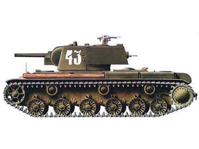 Russian heavy flamethrower tank KV-8 - image 3